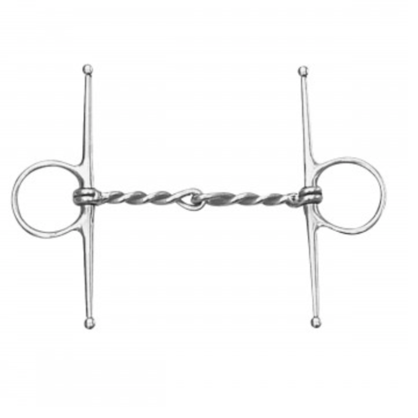 Centaur Twisted Wire Full Cheek Snaffle Bit