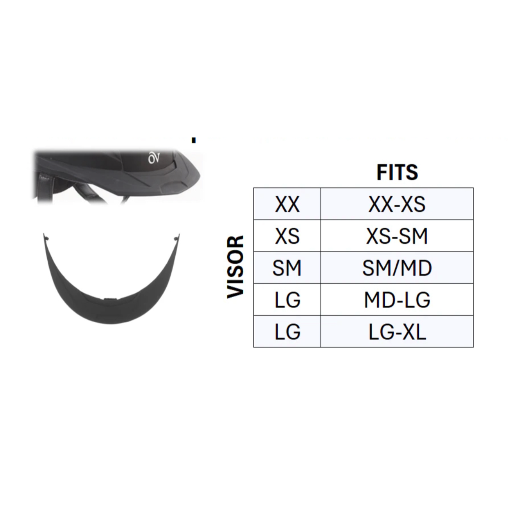 Ovation Helmet Replacement Visor