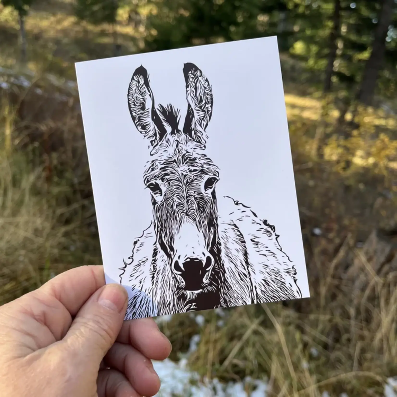 Laughing Mule Laughing Mule Notecard - Pack of 6