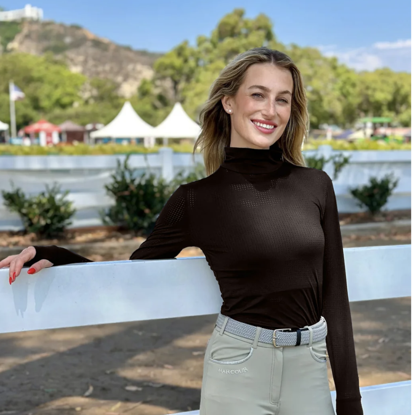 Harcour Harcour Ladies' Venti Mock Shirt