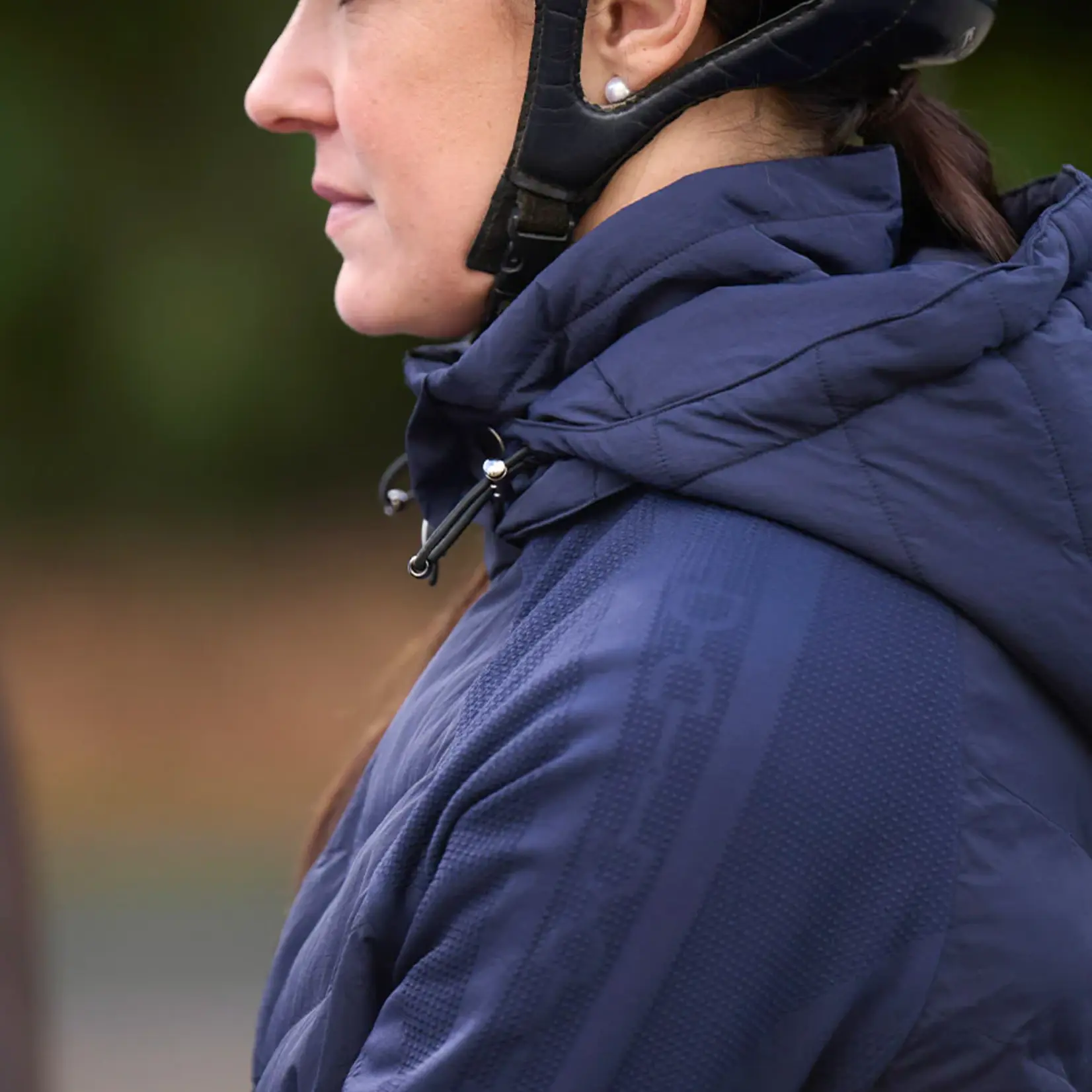 Kerrits Ladies' EquiTech Hybrid Hooded Quilted Jacket