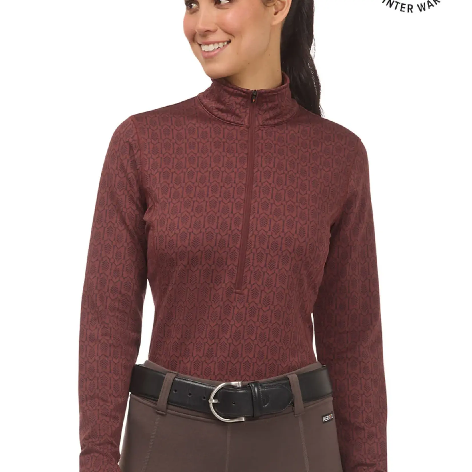 Kerrits Ladies' Snaffle Links Fleece Shirt