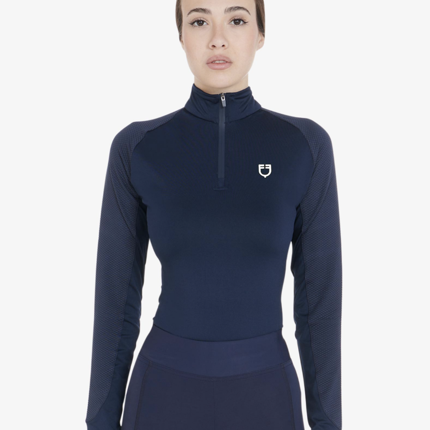 Equestro Equestro Kids' Training Long Sleeve Base Layer