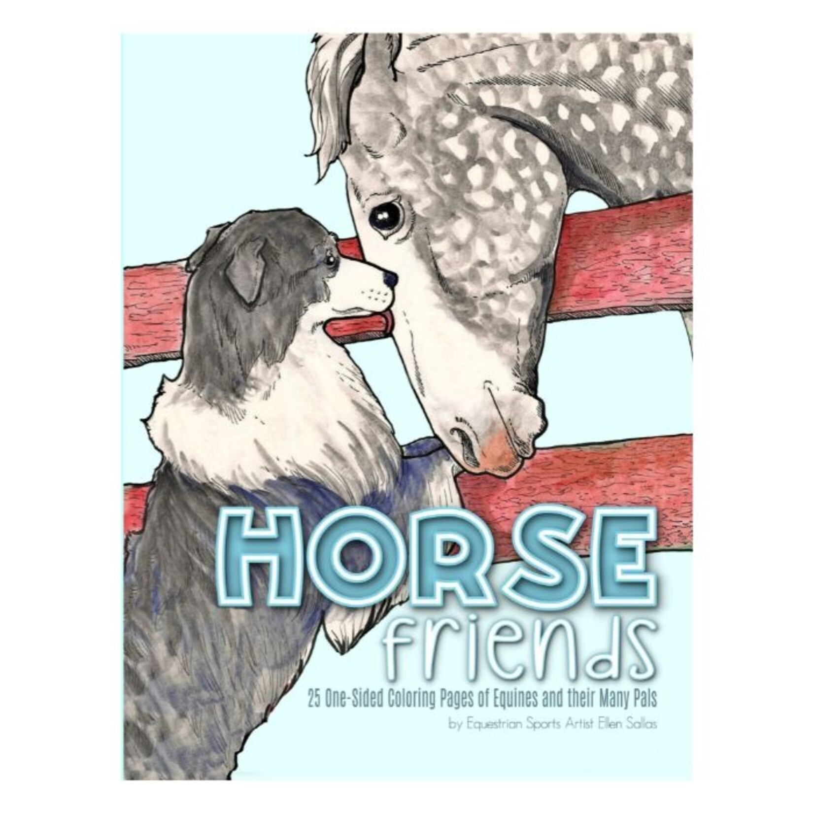 Horse Friends Coloring Book