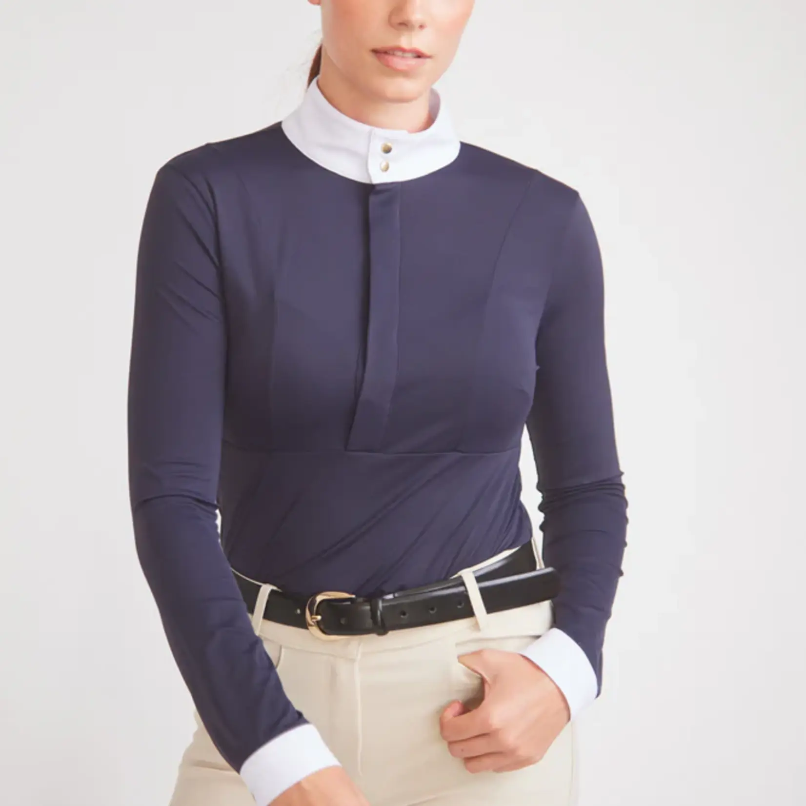 Solid Citizen Equestrian Solid Citizen Eq Ladies' Isabel 2.0 Long Sleeve Show Shirt