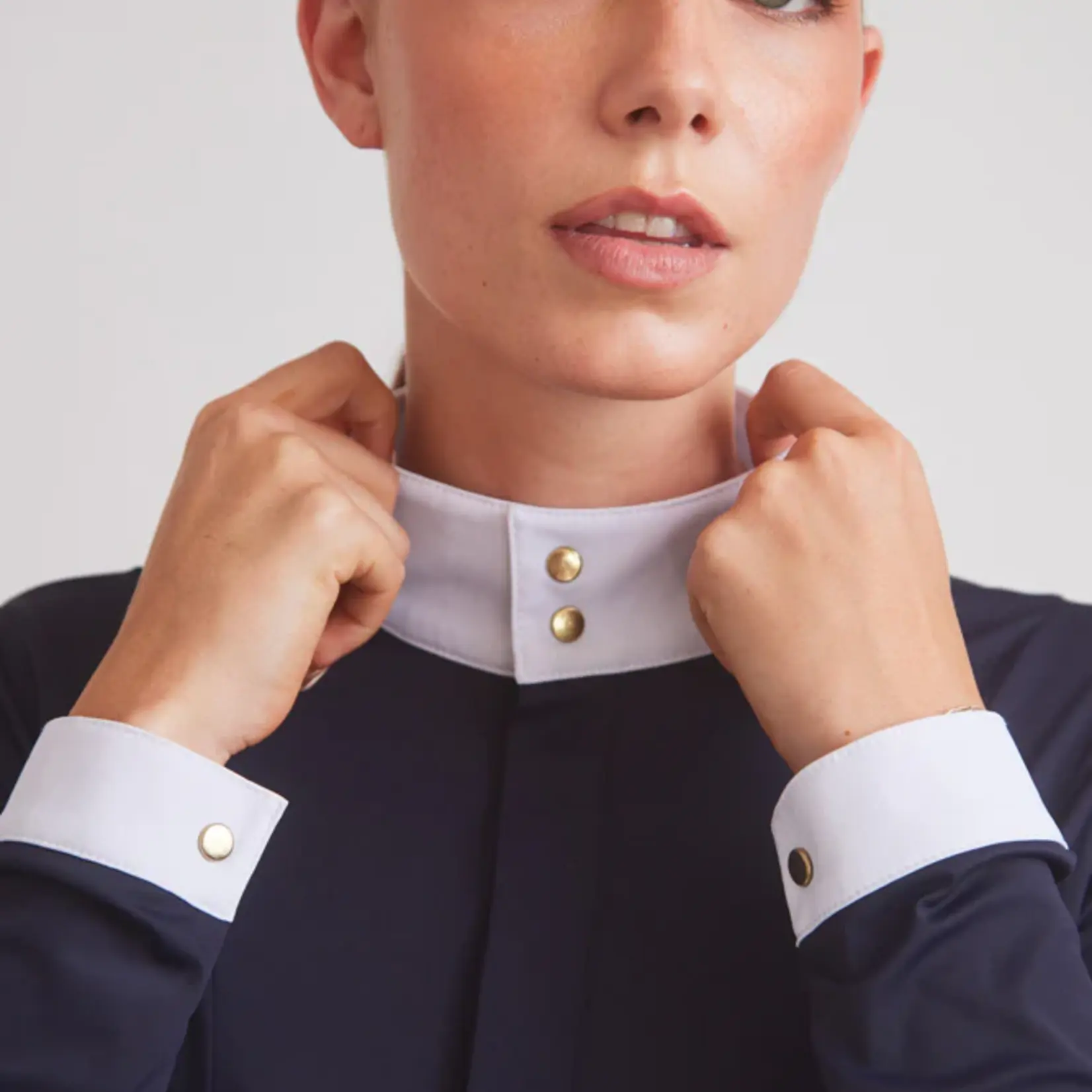 Solid Citizen Equestrian Solid Citizen Eq Ladies' Isabel 2.0 Long Sleeve Show Shirt