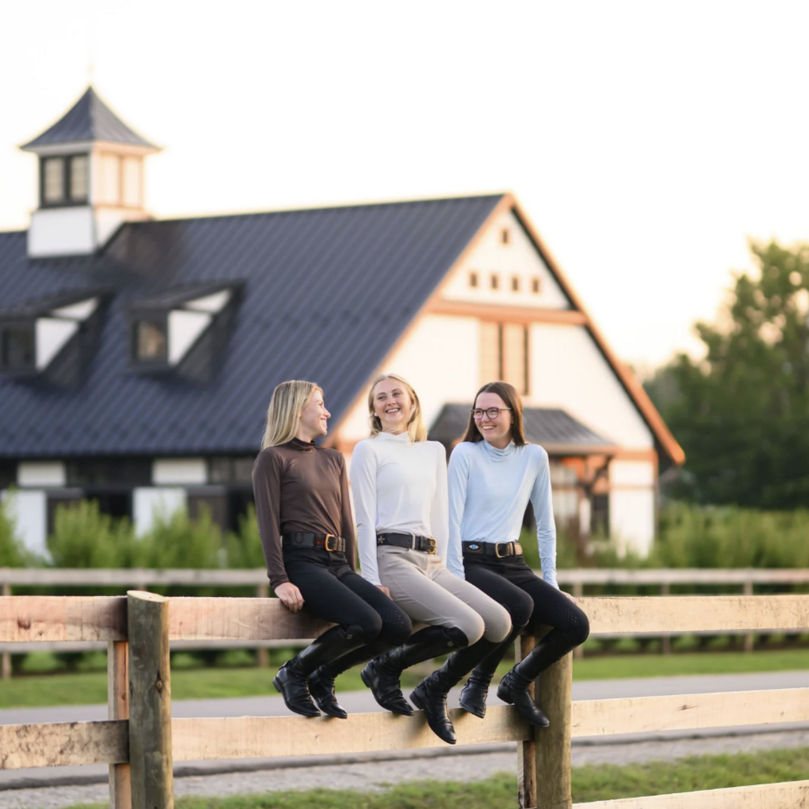 Euphoric Equestrian Euphoric Eq Ladies' Otto Long Sleeve Stable Shirt