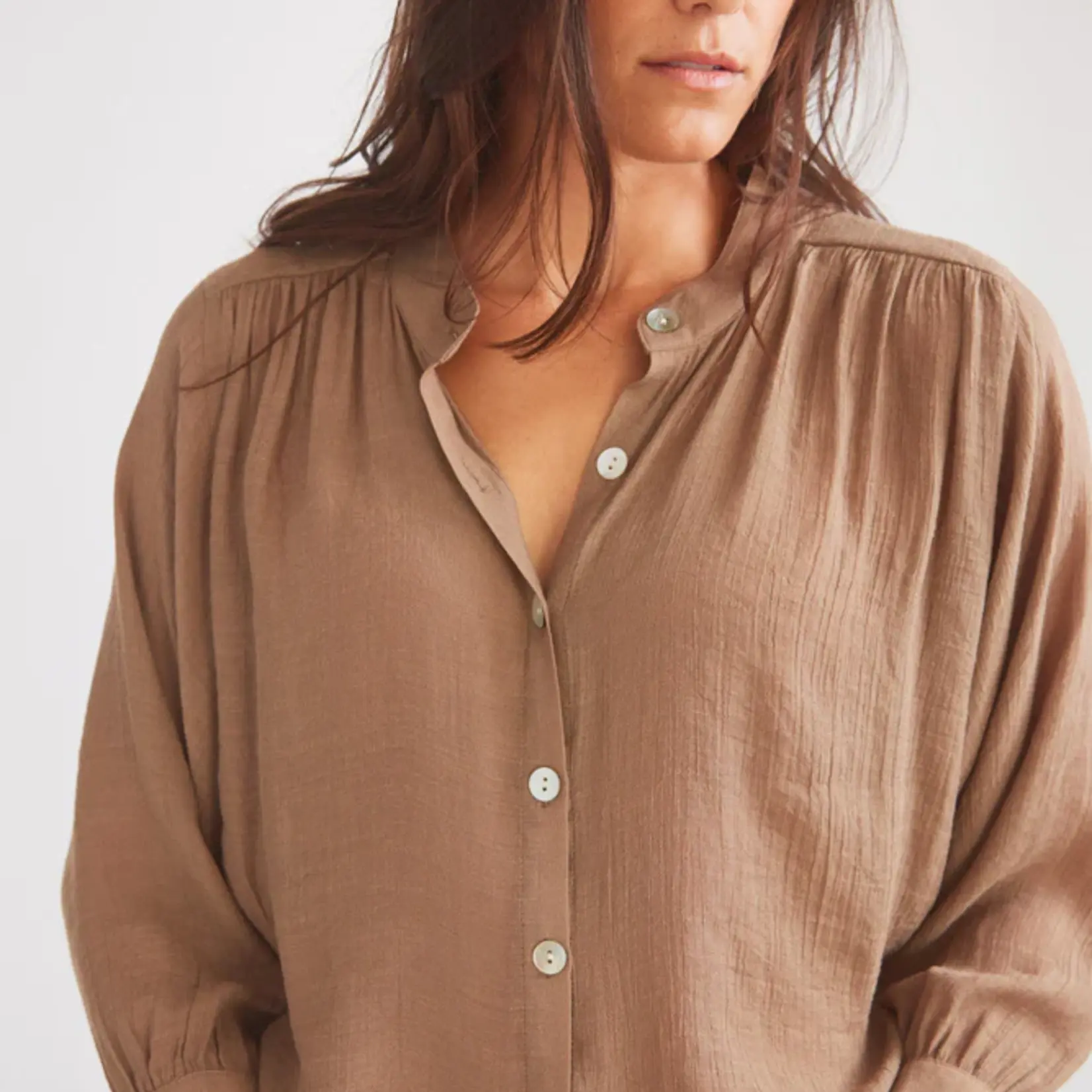 Solid Citizen Equestrian Solid Citizen Eq Ladies' Lee Long Sleeve Blouse