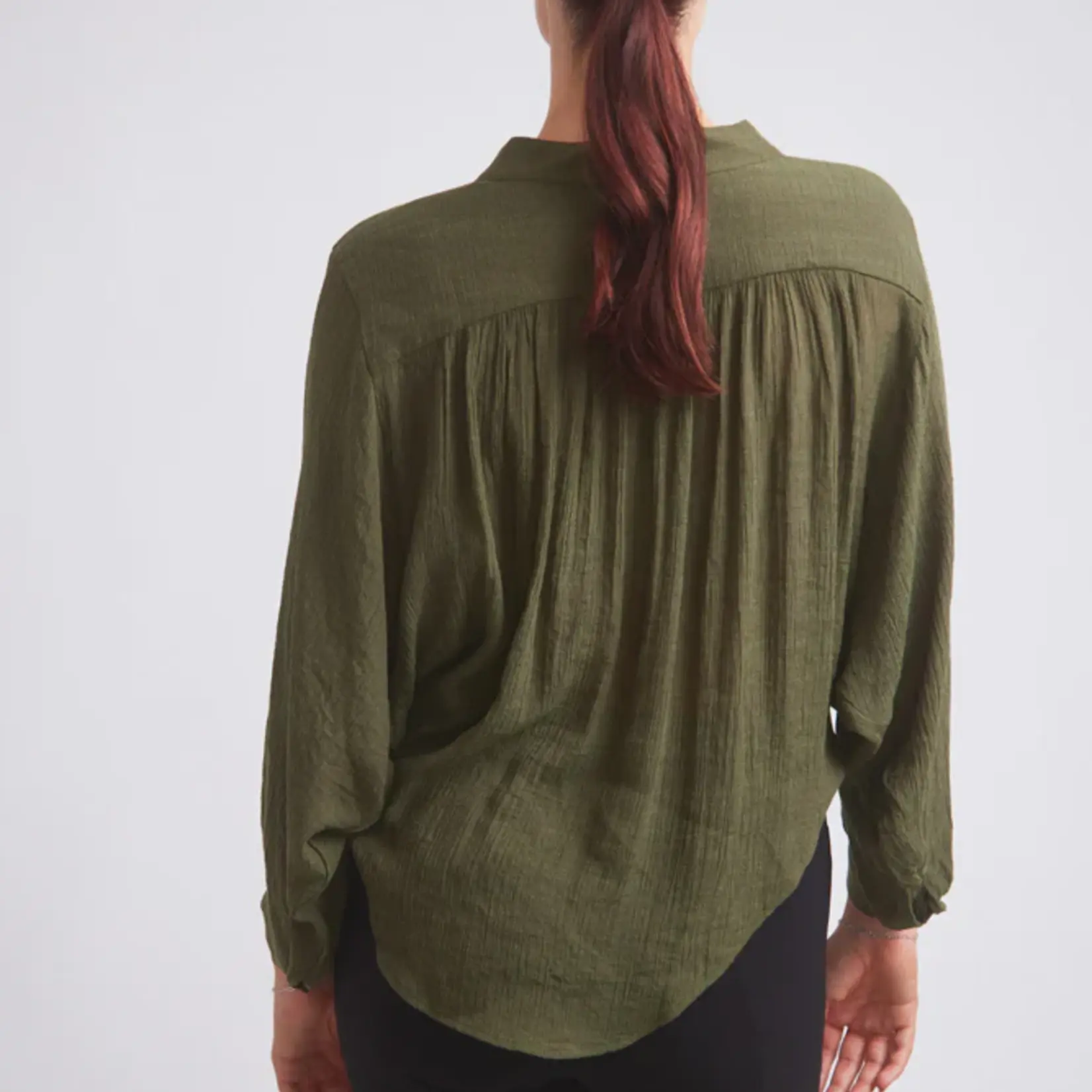 Solid Citizen Equestrian Solid Citizen Equestrian Ladies' Lee Long Sleeve Blouse