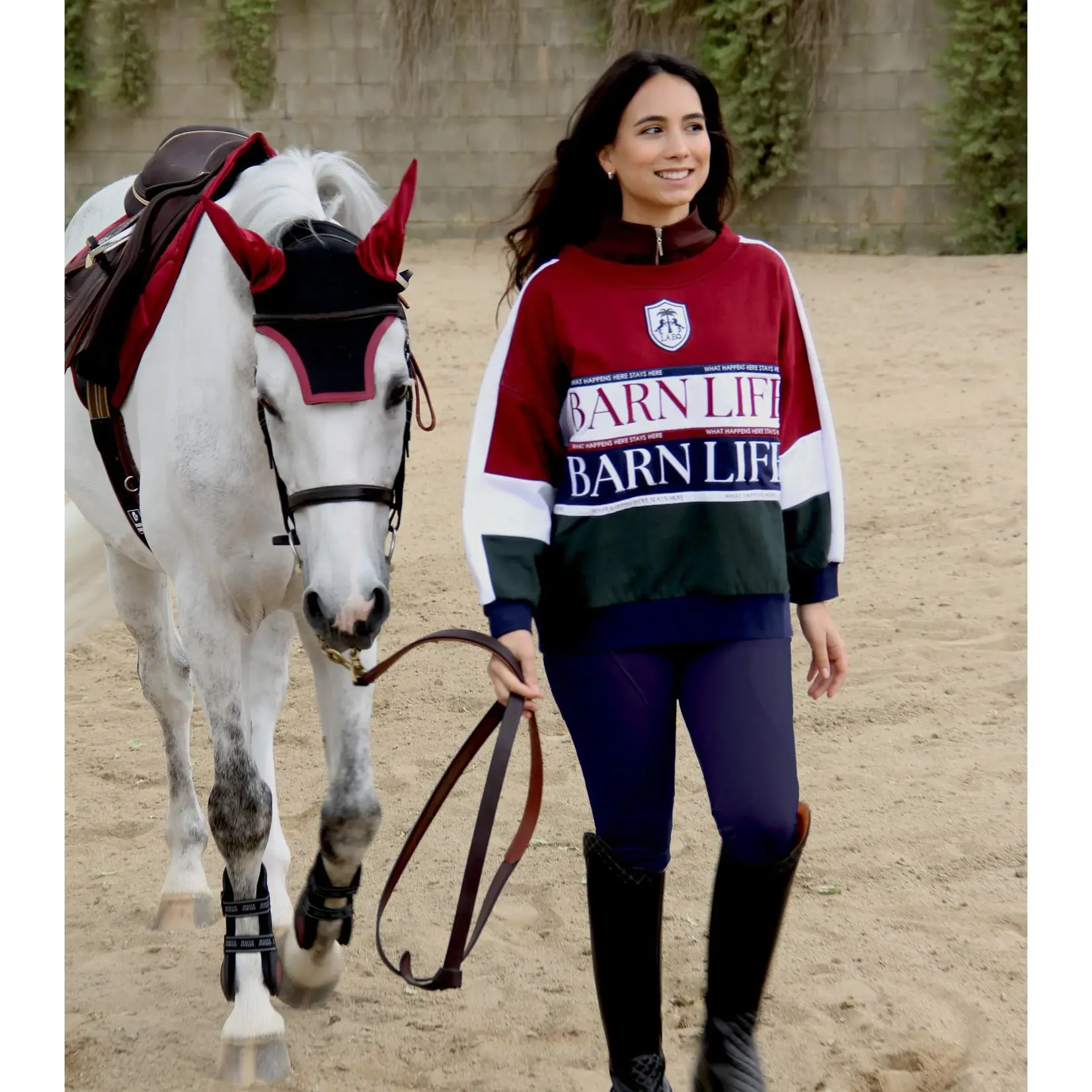LAEQ LAEQ Ladies' Barn Life Sweatshirt
