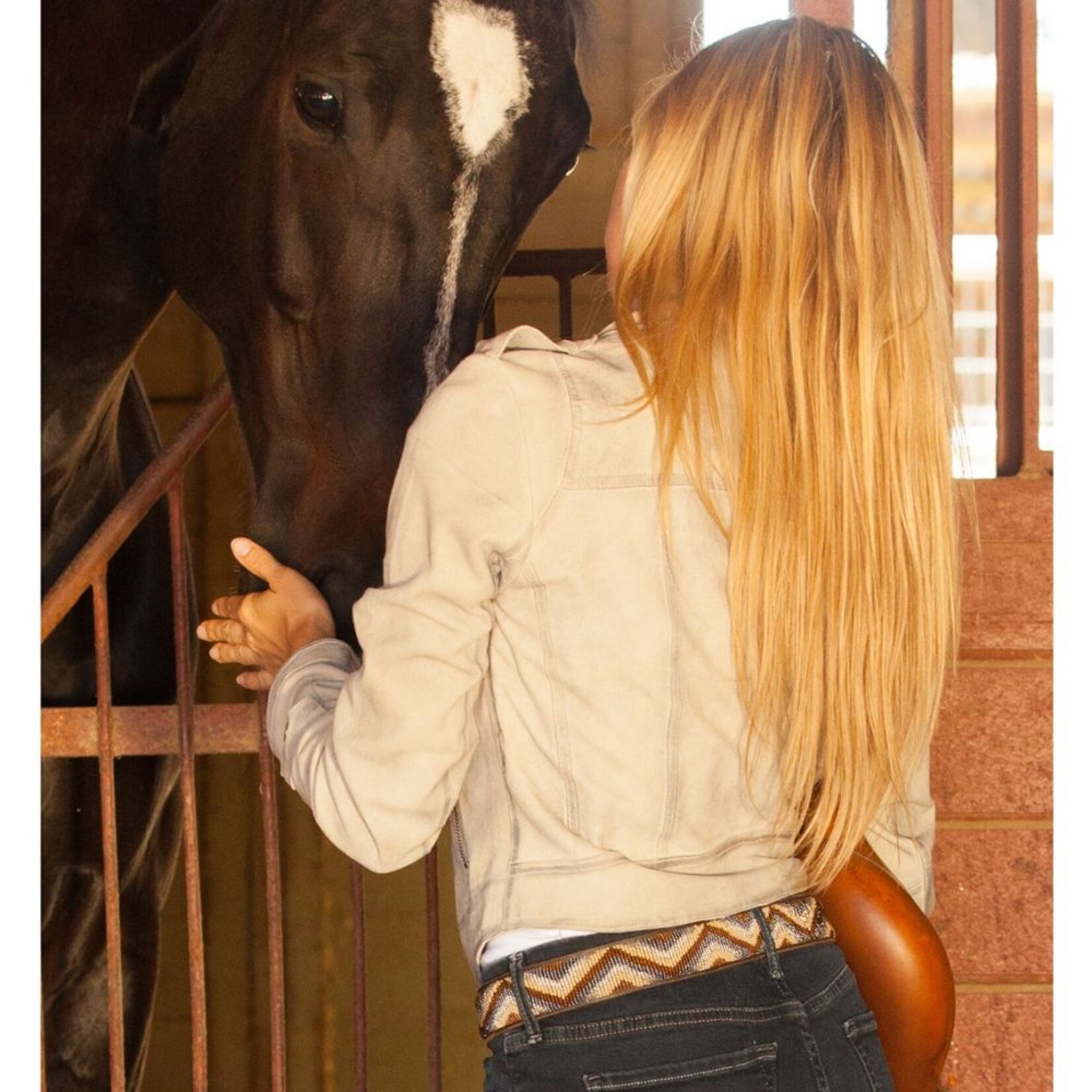 Global Girls Global Girls Zig Zag Belt