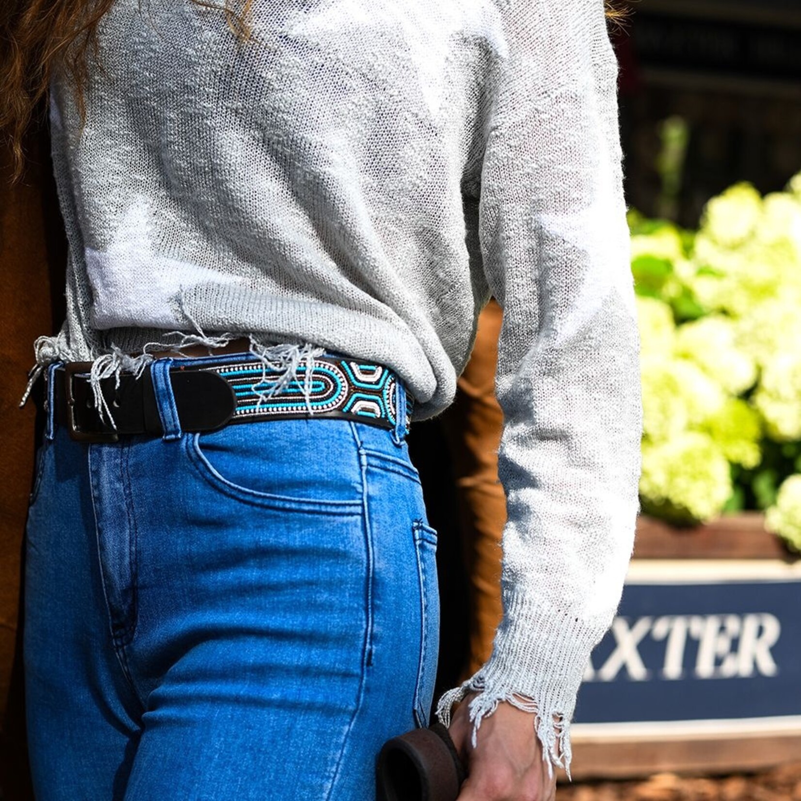 Global Girls Global Girls Maze Turquoise Belt