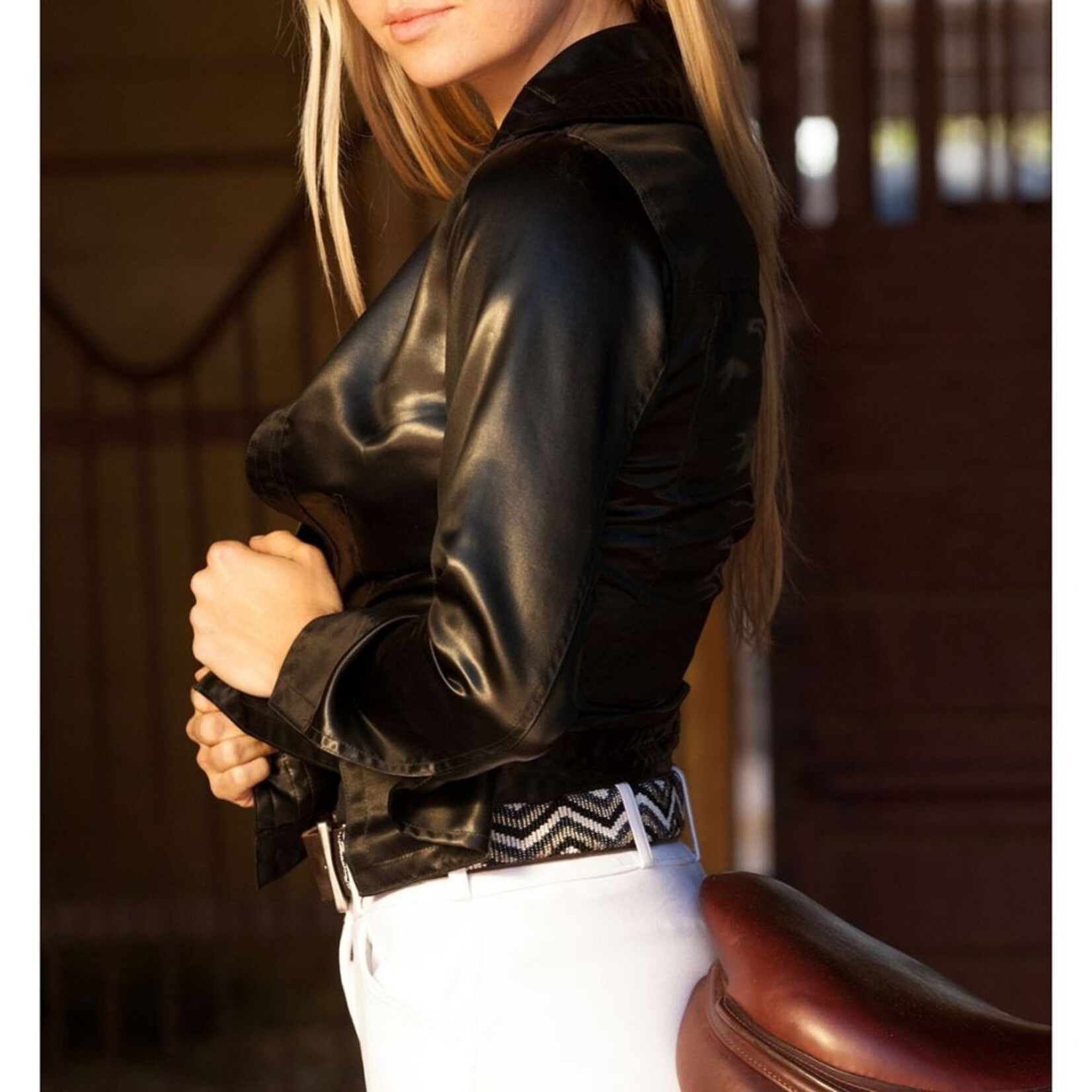 Global Girls Global Girls Zig Zag Black Belt