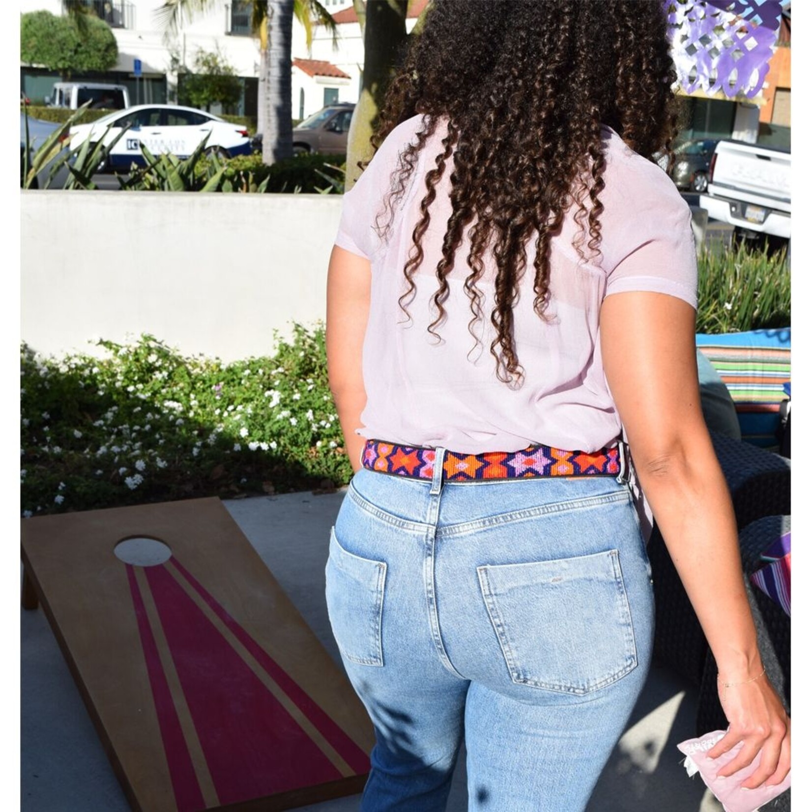 Global Girls Global Girls Marakesh Pink Belt