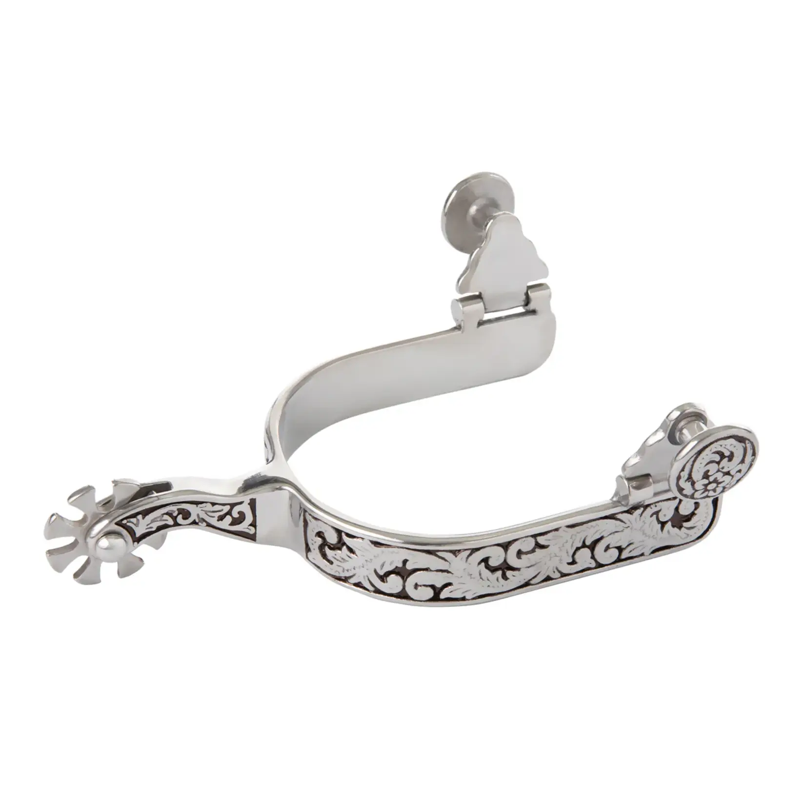 Weaver Mens' Engraved Rowel Spur