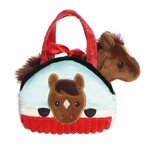 Aurora Peek-A-Boo Plush Horse Purse