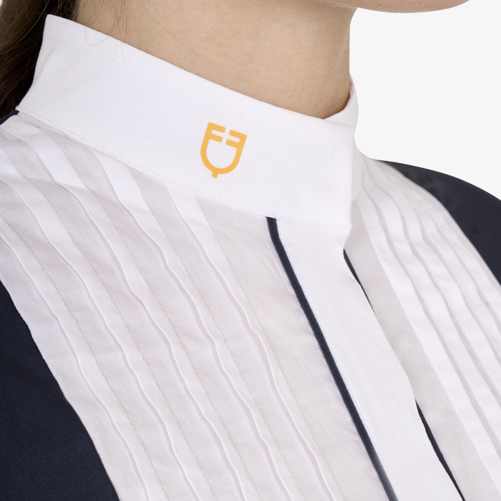 Equestro Equestro Ladies' Pleated Show Shirt