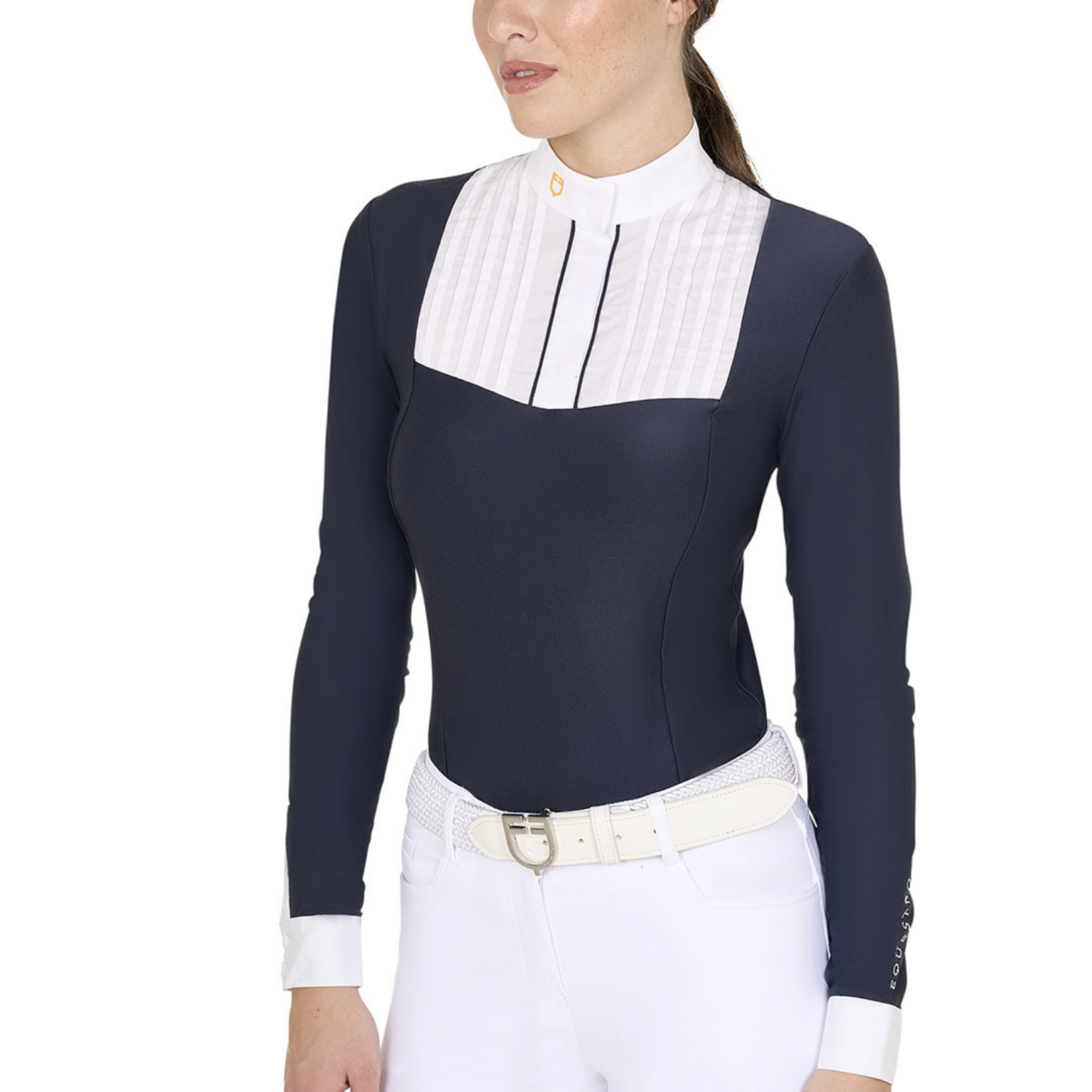 Equestro Equestro Ladies' Pleated Show Shirt