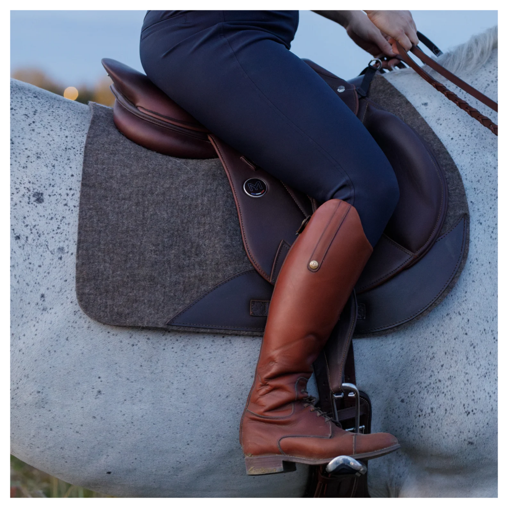 Commonwealth Saddles Commmonwealth Tack Felt Jump Saddle Pad