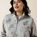 Ariat Ladies' Sapphire 1/2 Zip Sweatshirt