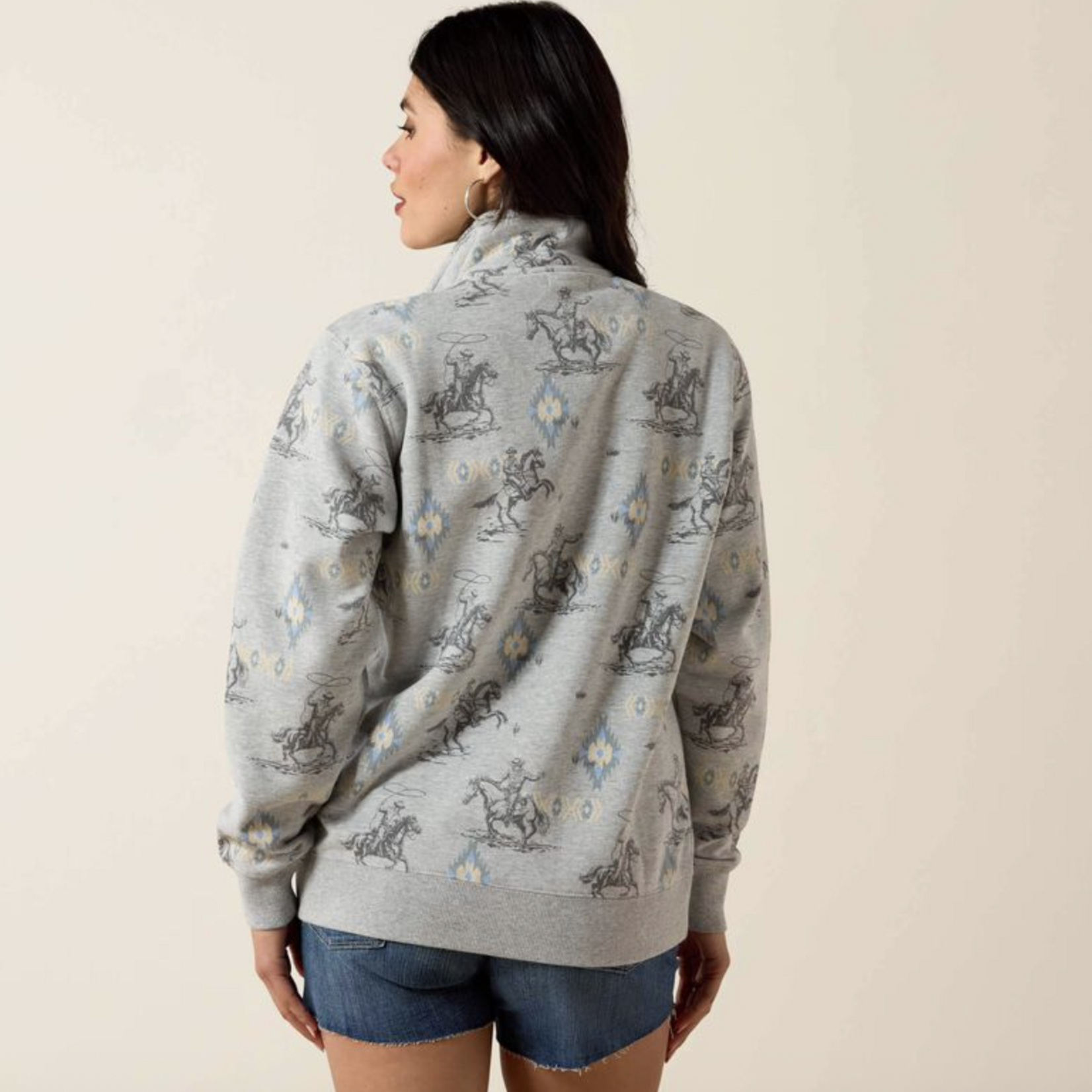 Ariat Ladies' Sapphire 1/2 Zip Sweatshirt