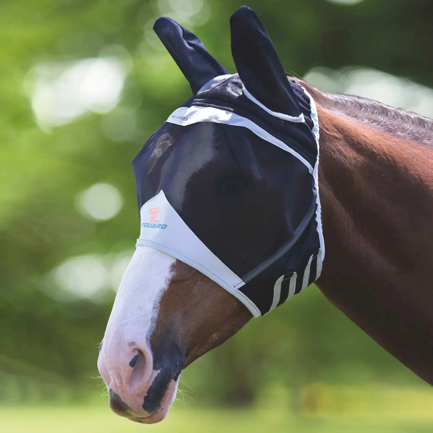 Shires FlyGuard Pro Fine Mesh Fly Mask with Ears