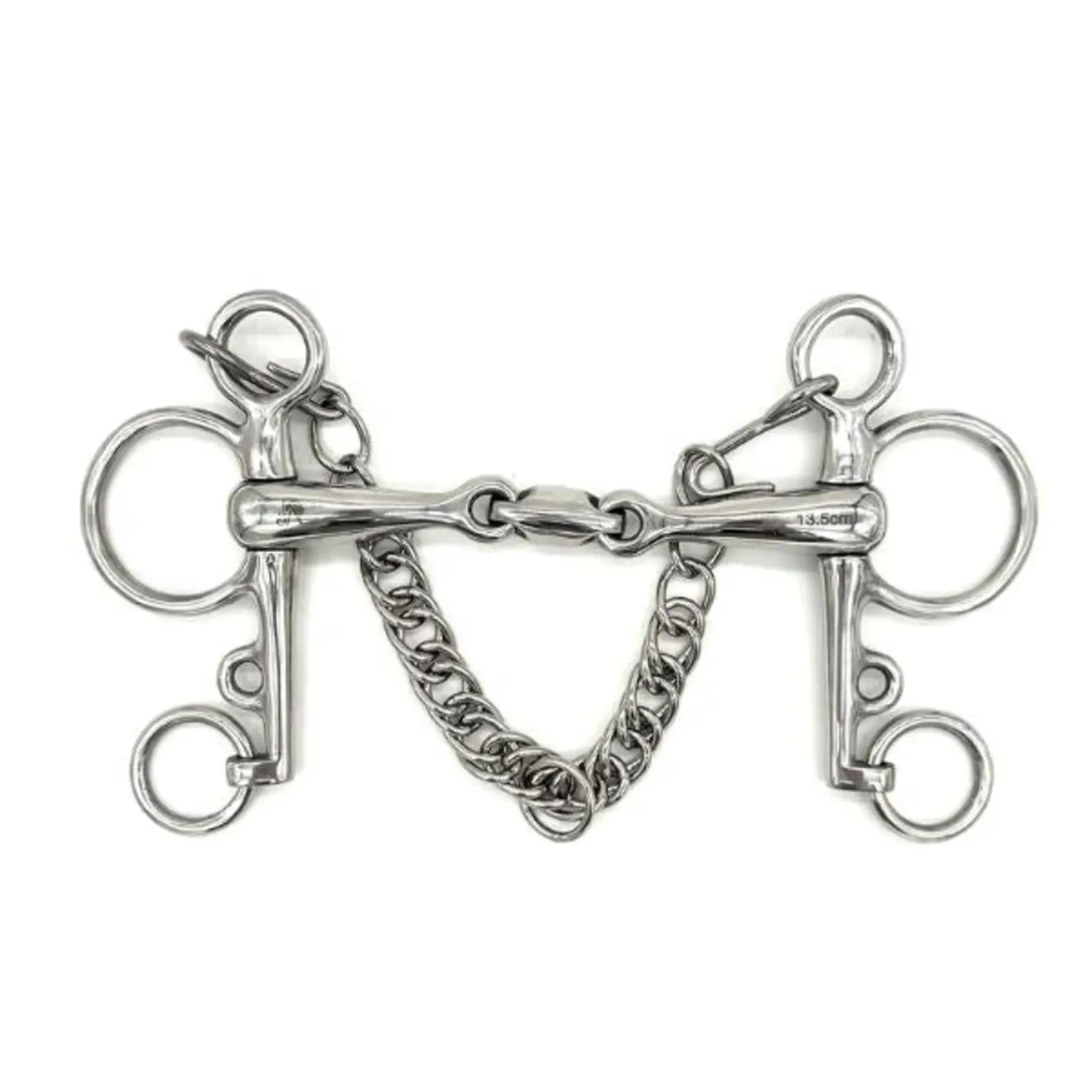 Jake Adams Equestrian Jake Adams Eq Locking Elliptical Pelham Bit