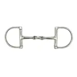 Jake Adams Equestrian Jake Adams Eq Locking Elliptical Dee Ring Bit