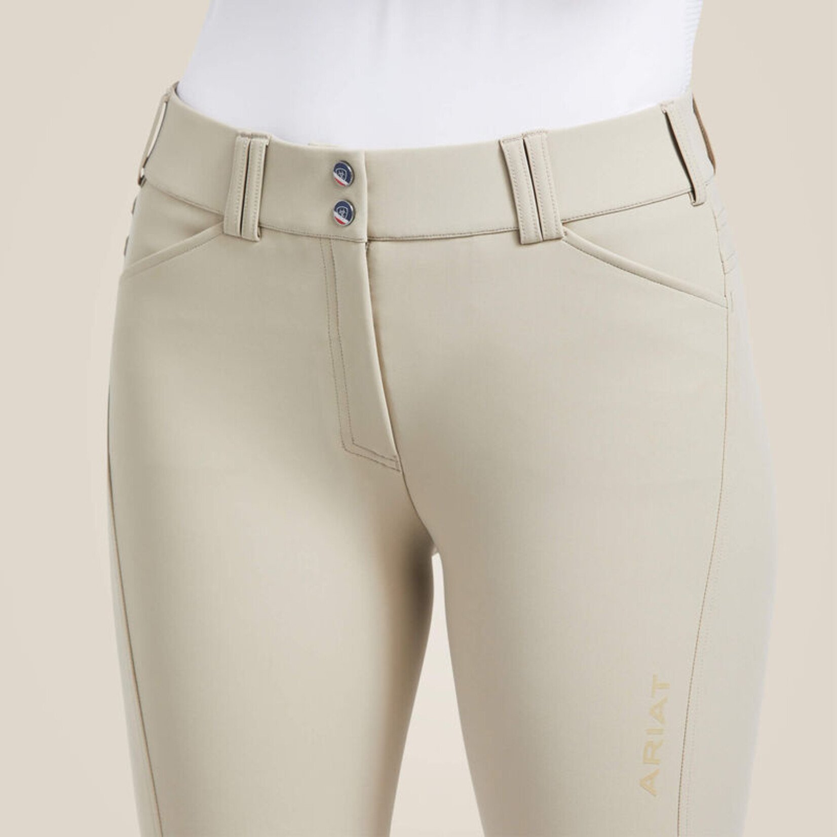 Ariat Ladies' Tri Factor Grip Knee Patch Breech
