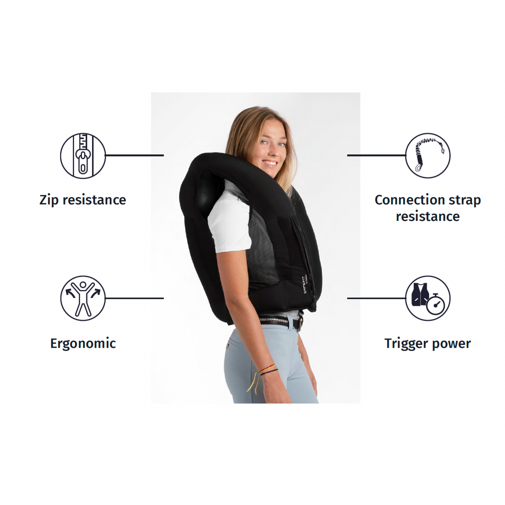 Seaver Seaver SafeFit Air Bag Vest