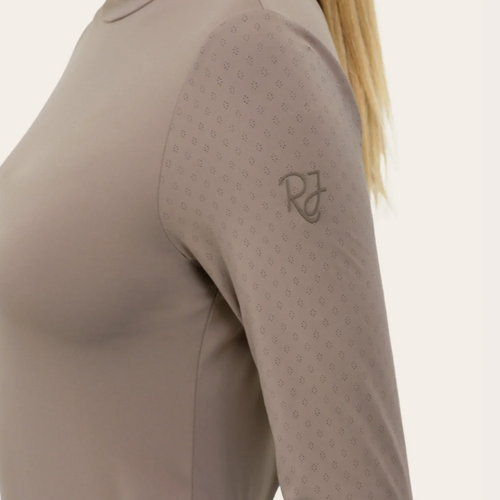 R.J. Classics Ladies' Jemma Mock Neck Long Sleeve Shirt