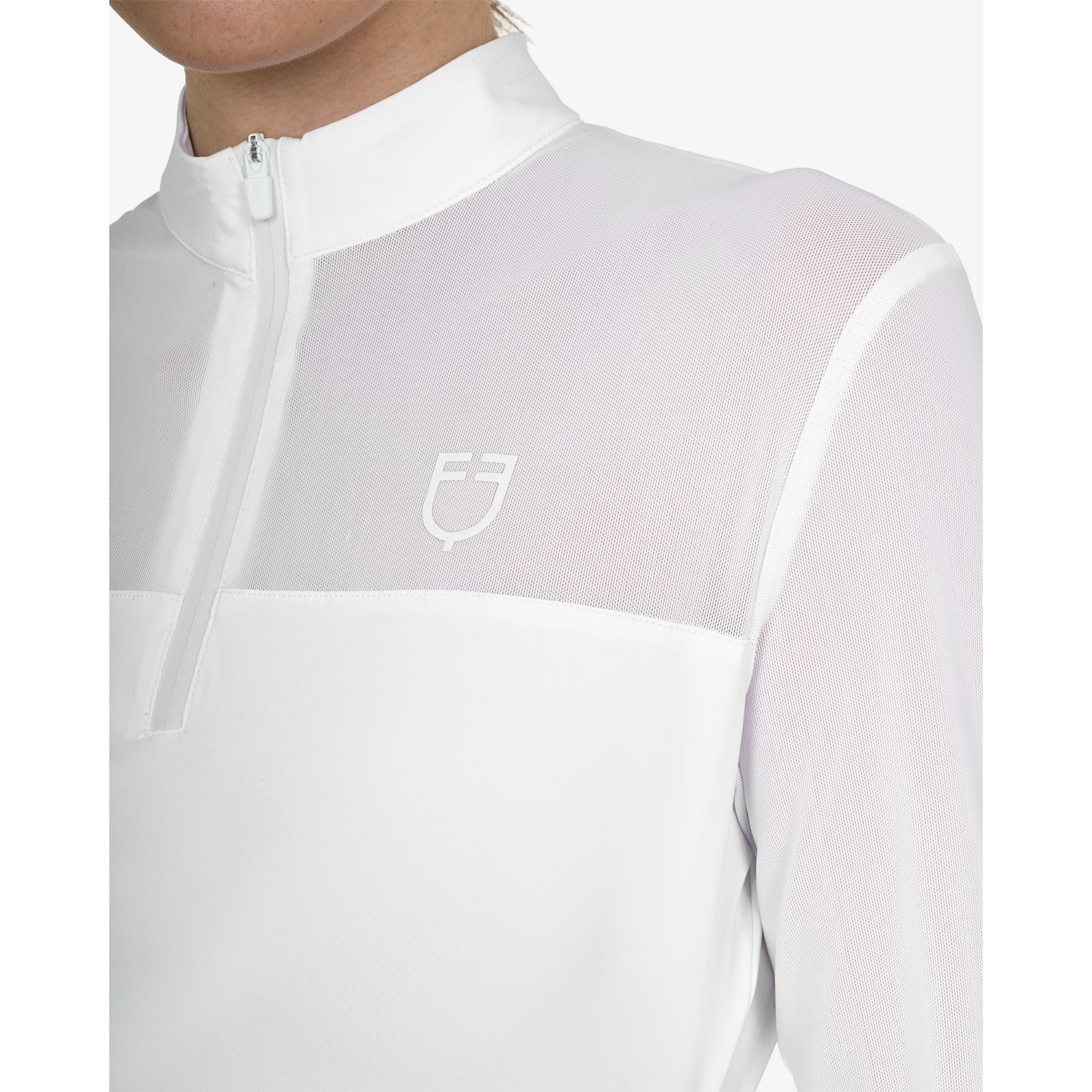 Equestro Equestro Ladies' Micro Mesh Show Shirt