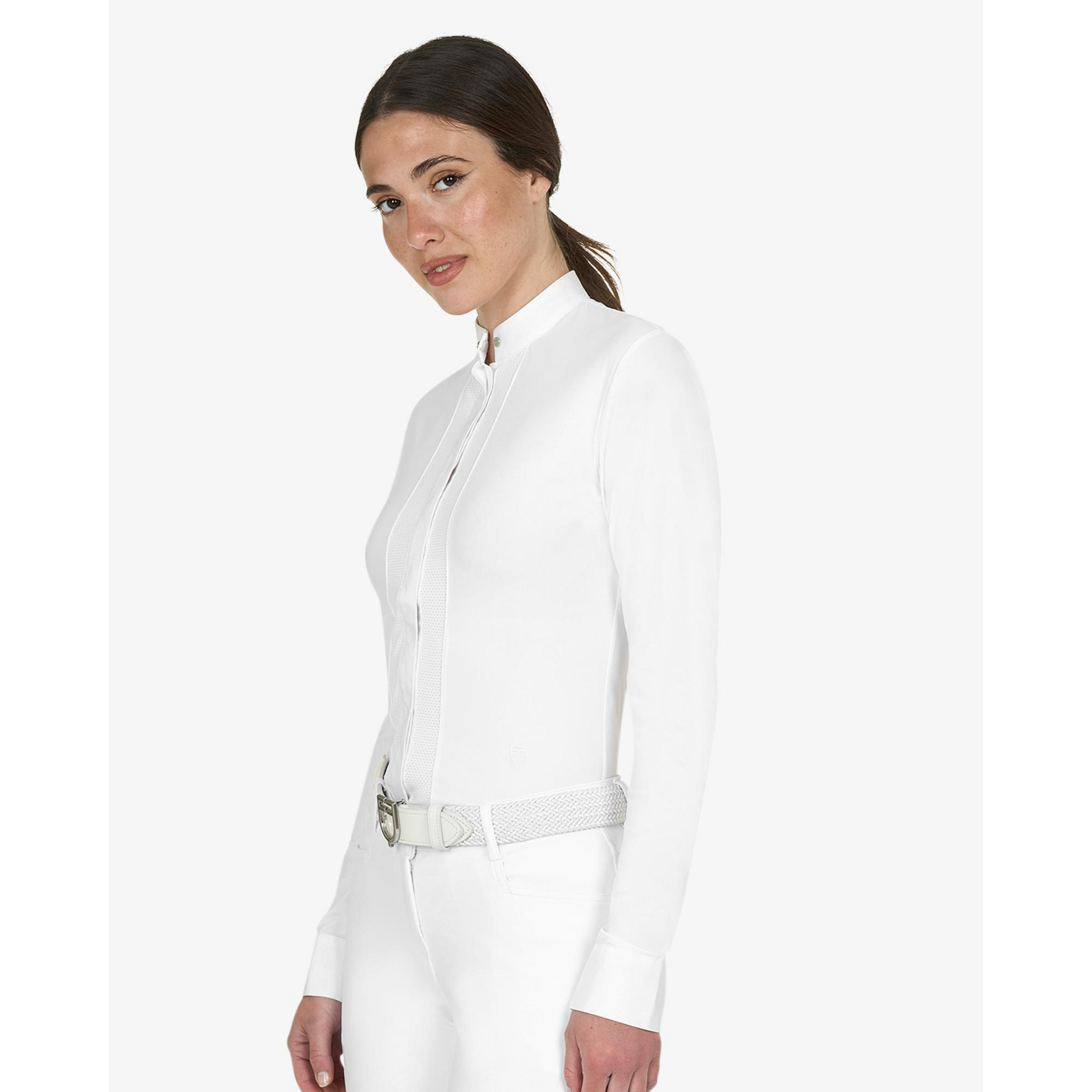 Equestro Equestro Ladies' Button Show Shirt