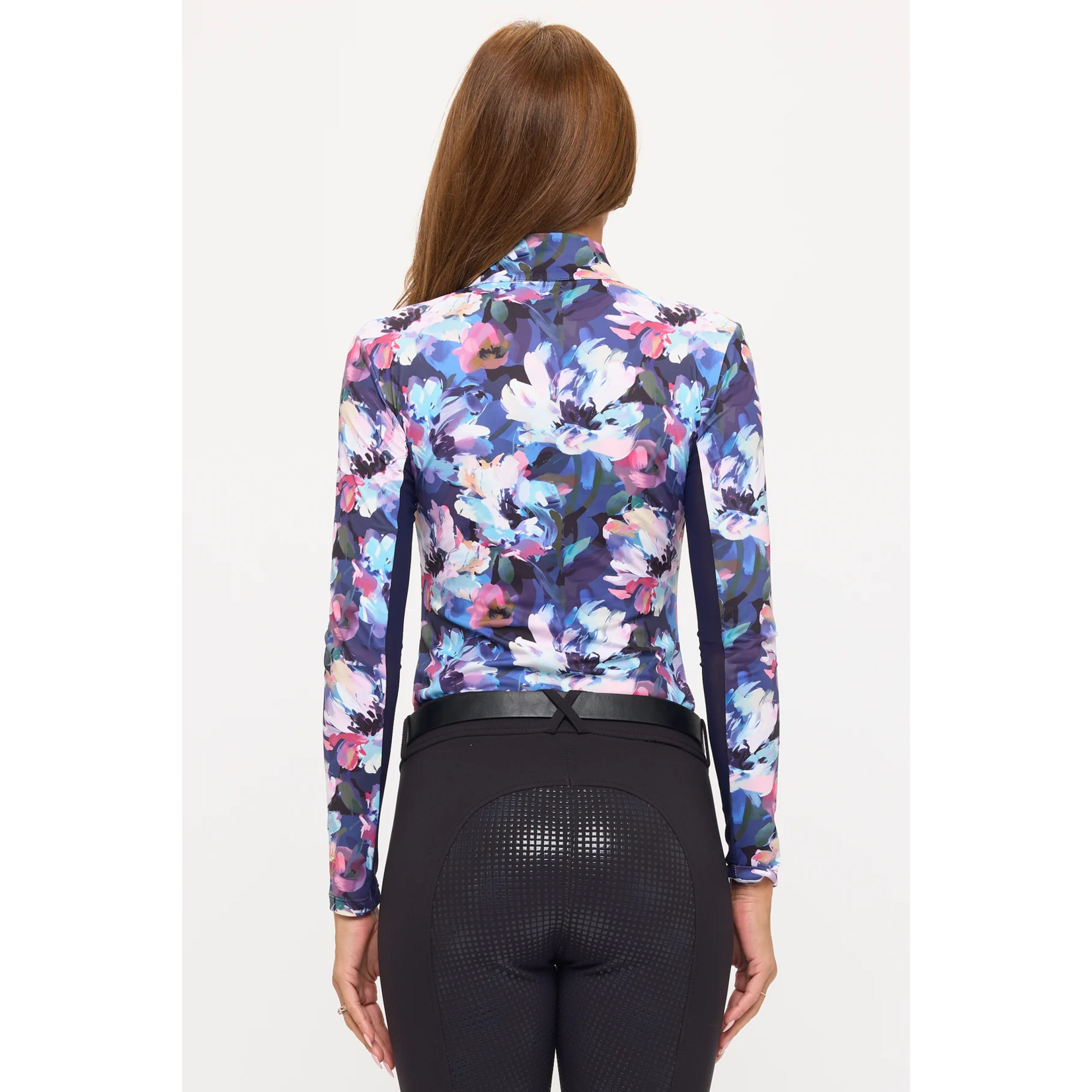 Dancing Equestrian Dancing Equestrian Watercolor Peonies Sun Shirt