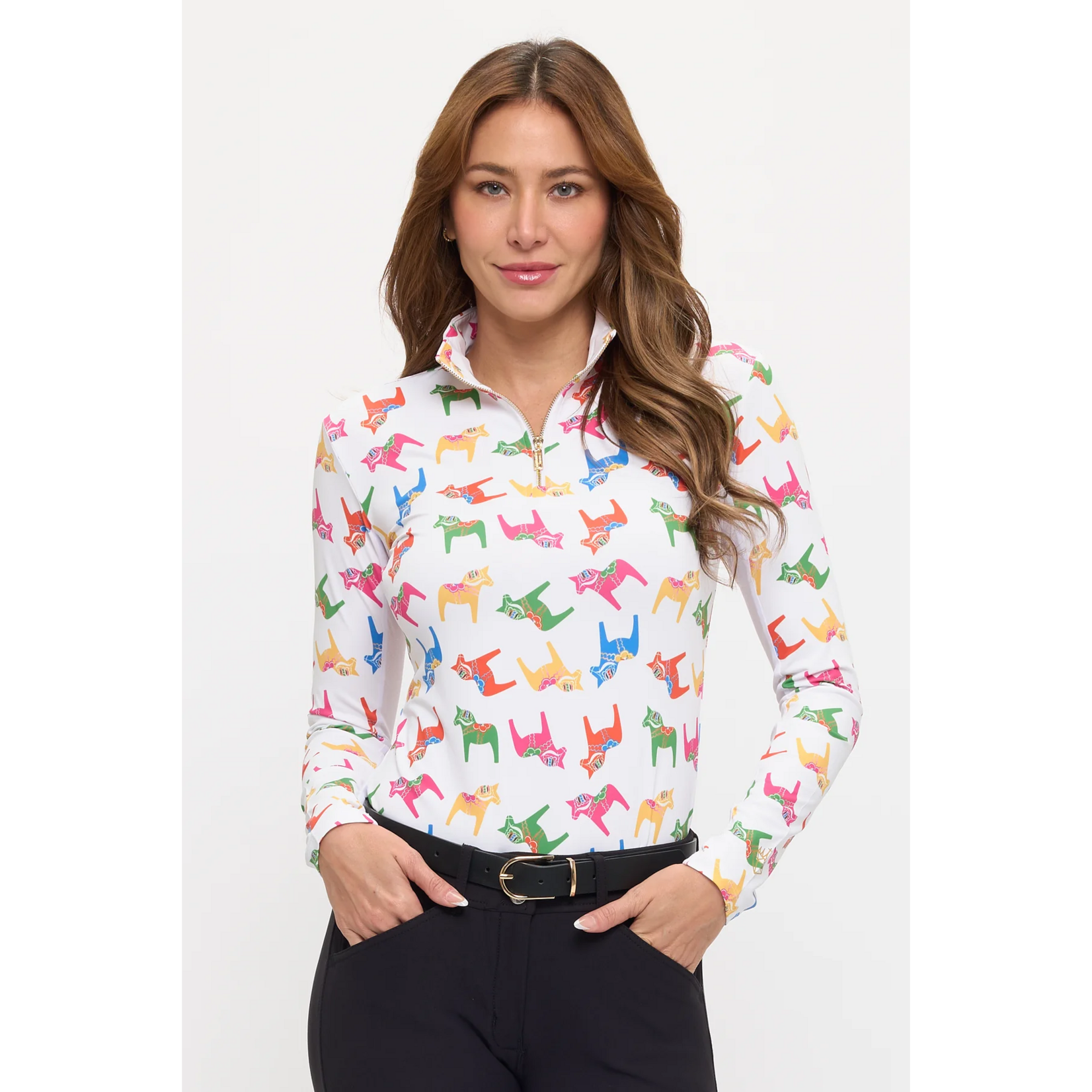 Dancing Equestrian Dancing Equestrian Lucky Dala Sun Shirt