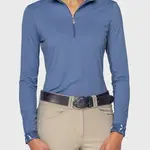 Kastel Ladies' 1/4 Zip Sun Shirt