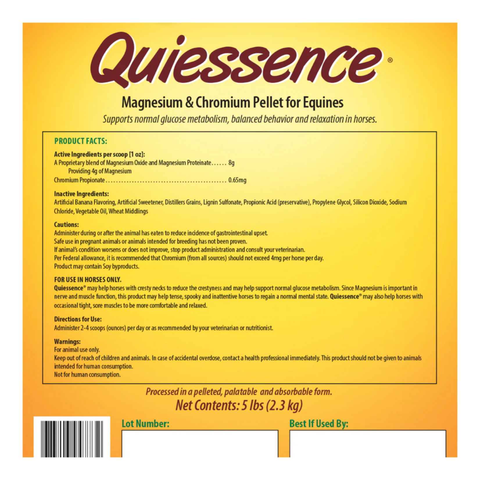 Foxden Equine Quiessence 5lb Bag