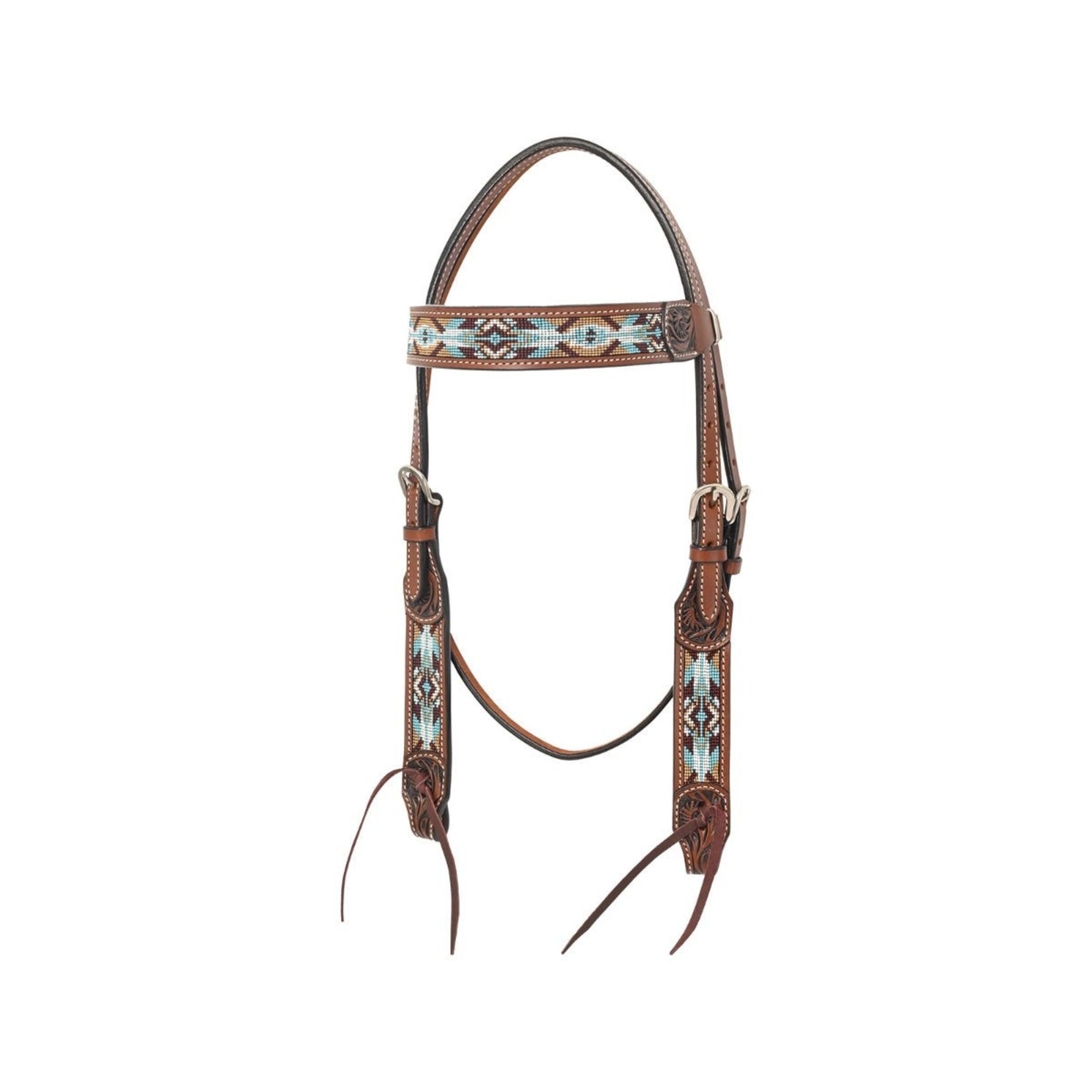 Circle Y Southwestern Beaded Headstall