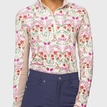 Kastel Ladies' 1/4 Zip Sun Shirt