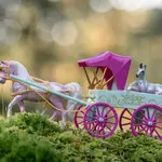 Breyer Unicorn Magic Carriage & Foal