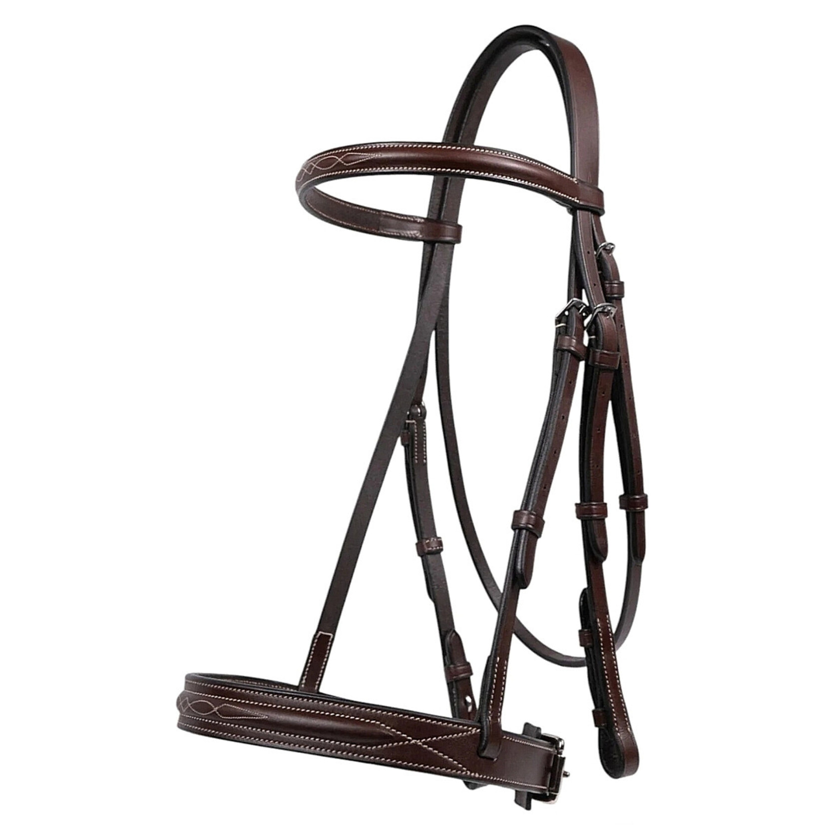 AJR AJR Wide Noseband Hunter Bridle with Reins