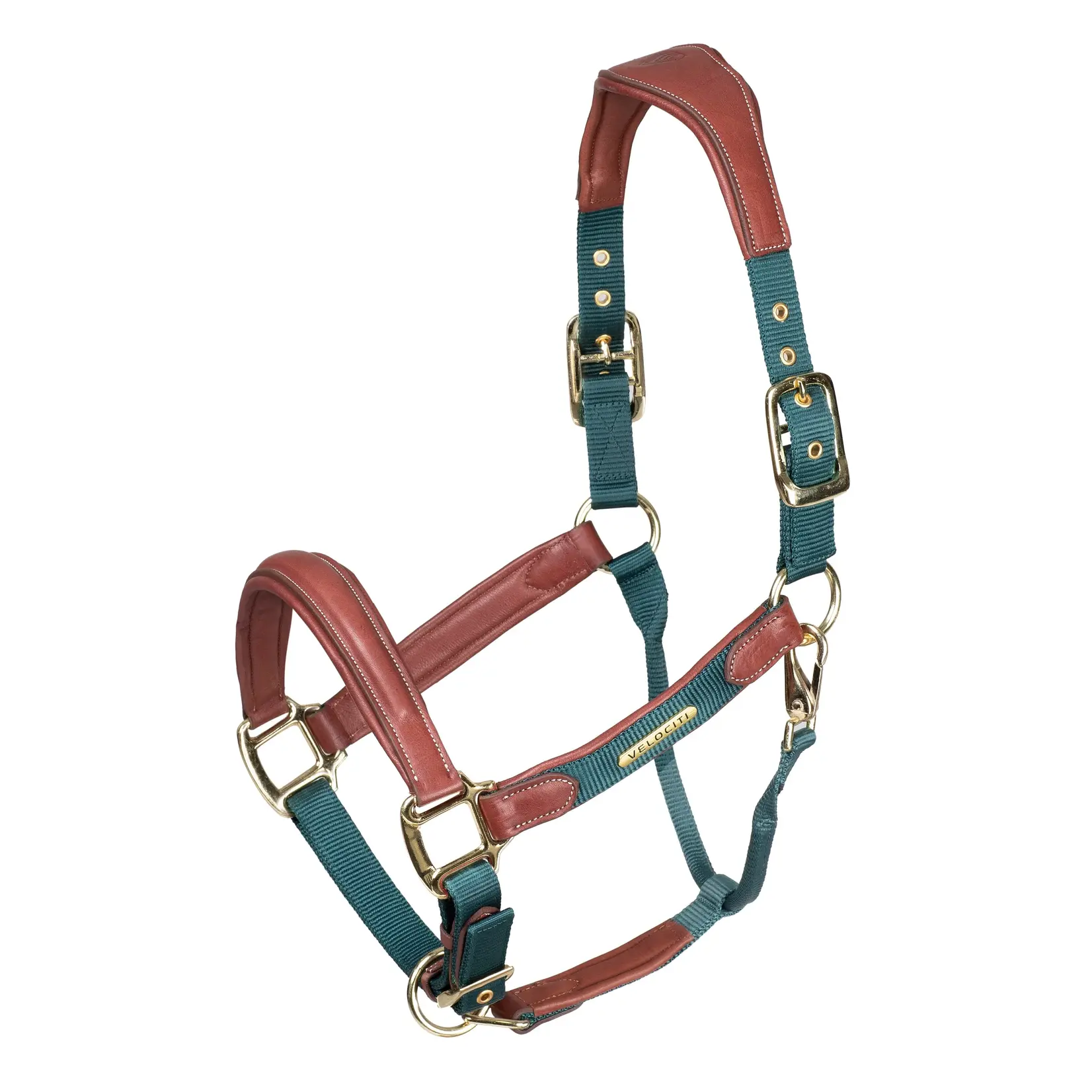 Shires Lusso Padded Leather Halter