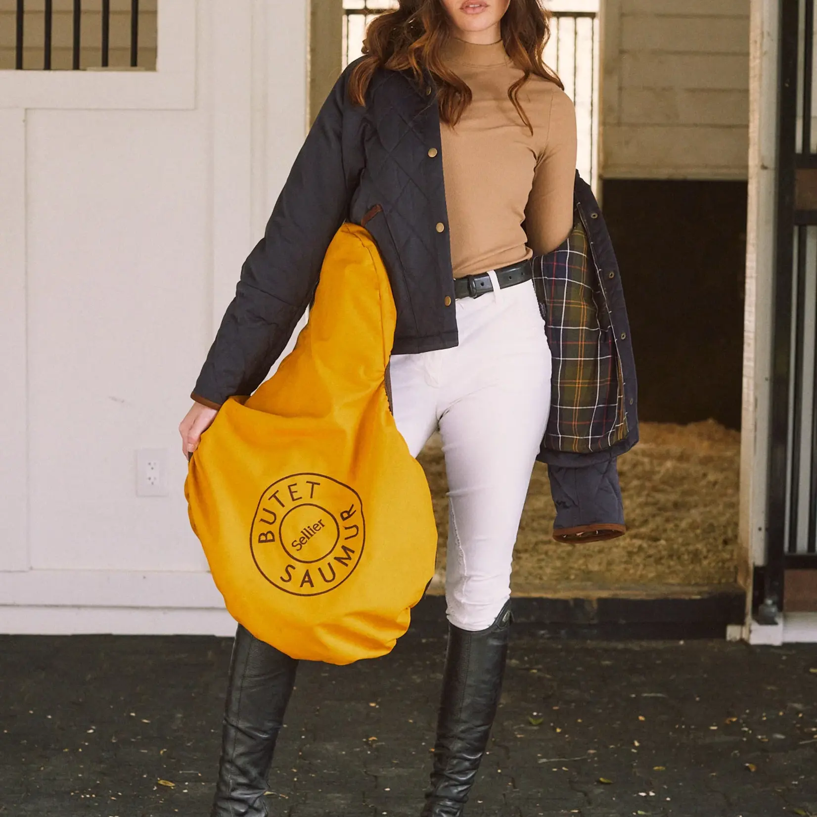 Solid Citizen Equestrian Solid Citizen Equestrian Ladies' Quilted Barn Bowie Jacket