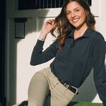 Solid Citizen Equestrian Solid Citizen Eq Ladies' Kelly Polo Long Sleeve