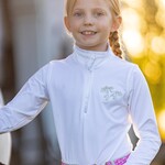Belle & Bow Kids' Ruffle Shirt