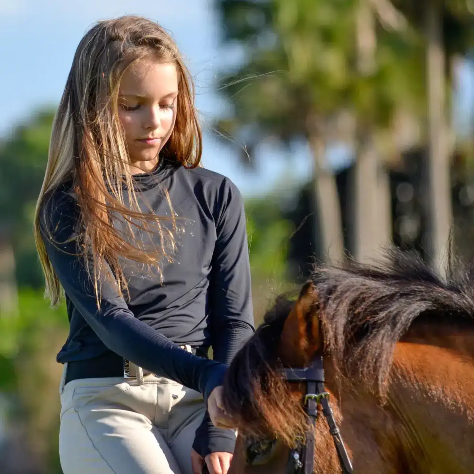 Kismet Kismet Kids' Alexa Long Sleeve Sun Shirt
