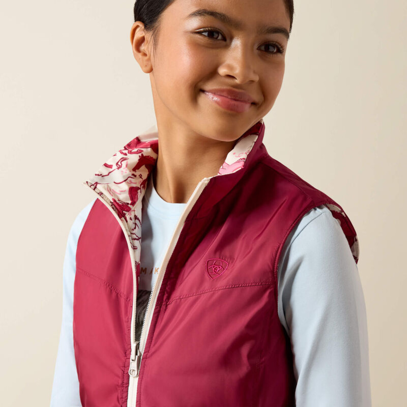 Ariat Kids' Bella Reversible Insulated Vest