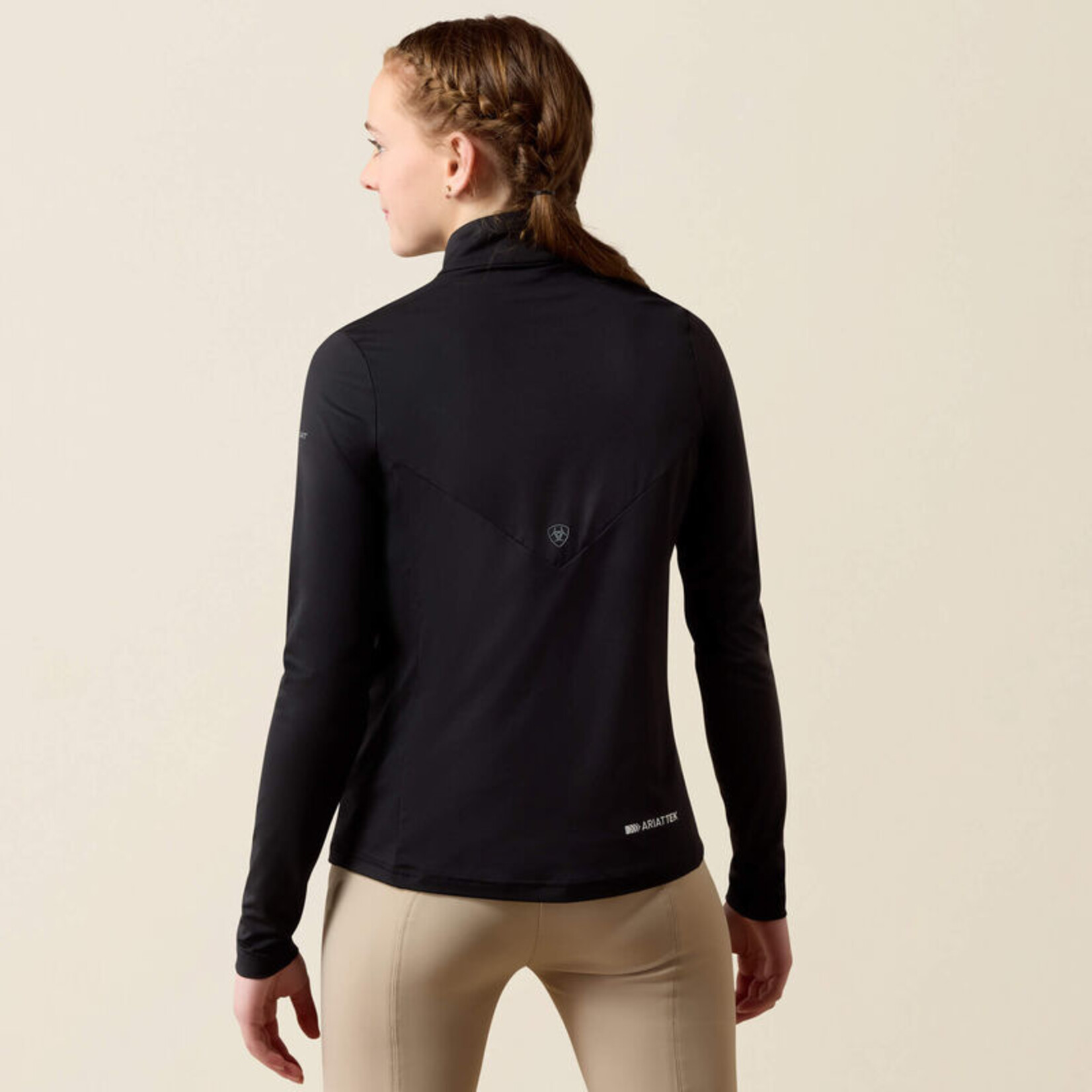 Ariat Kids' LunaVeil 1/4 Zip Long Sleeve Baselayer Shirt