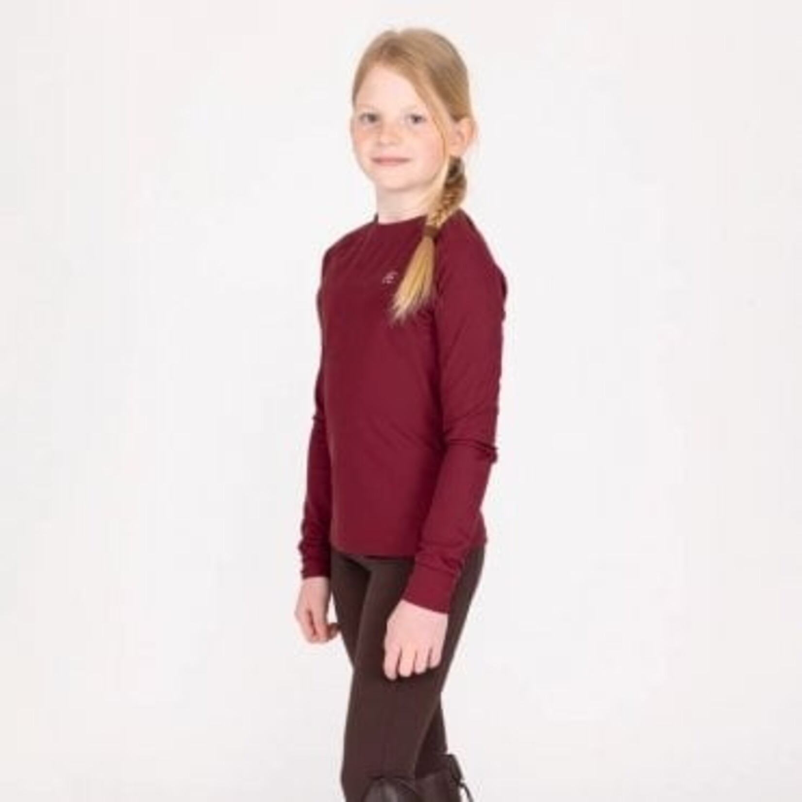 Aubrion Aubrion Kids' Ribbed Long Sleeve Shirt