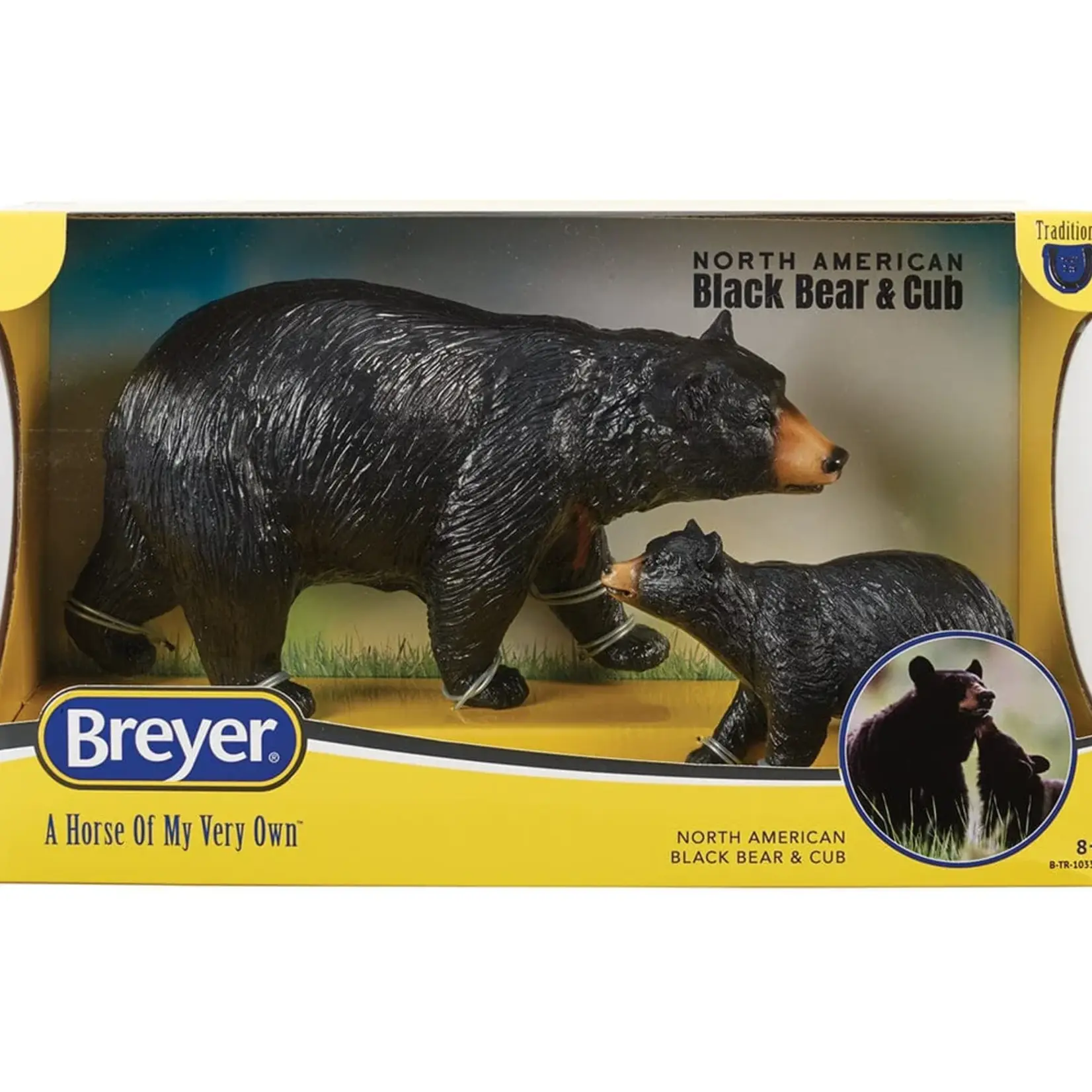 Breyer Black Bear & Cub